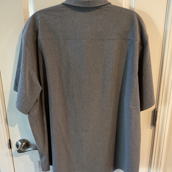 Zelos Short Sleeve Hybrid Shirt - XXL - Slate Tile Heather - Picture 4 of 6